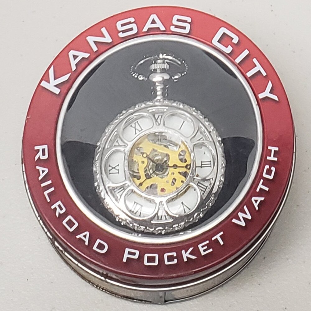 Kansas City Railroad Pocket Watch